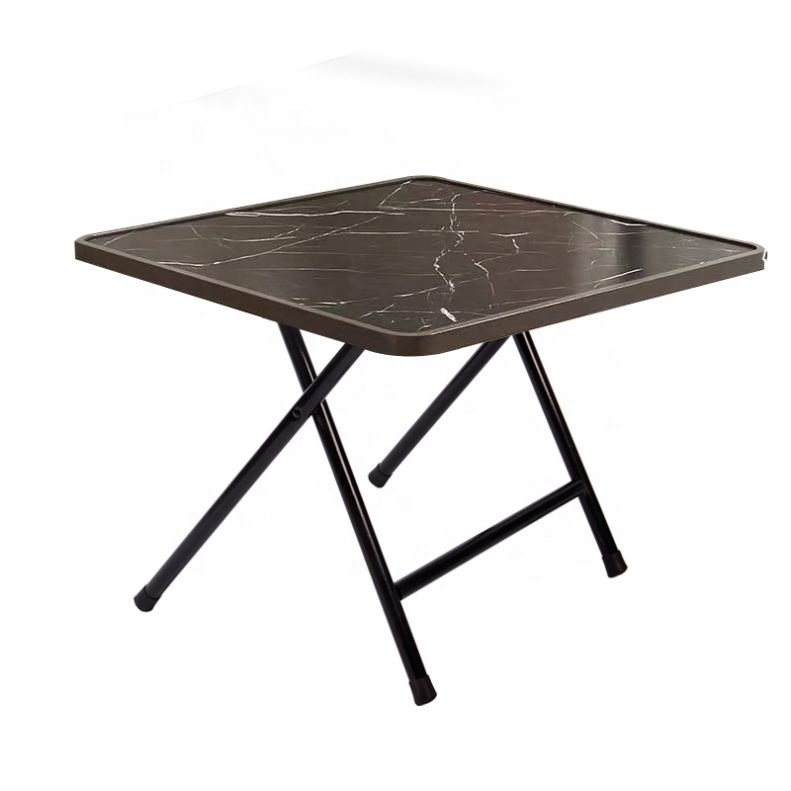 outdoor iron frame folding camping table Simple folding table