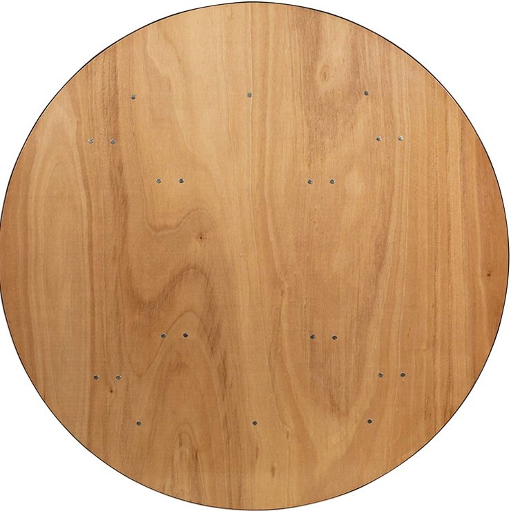 Wood Round Banquet Table For Wedding Events Wholesale Party Kitchen Folding Table