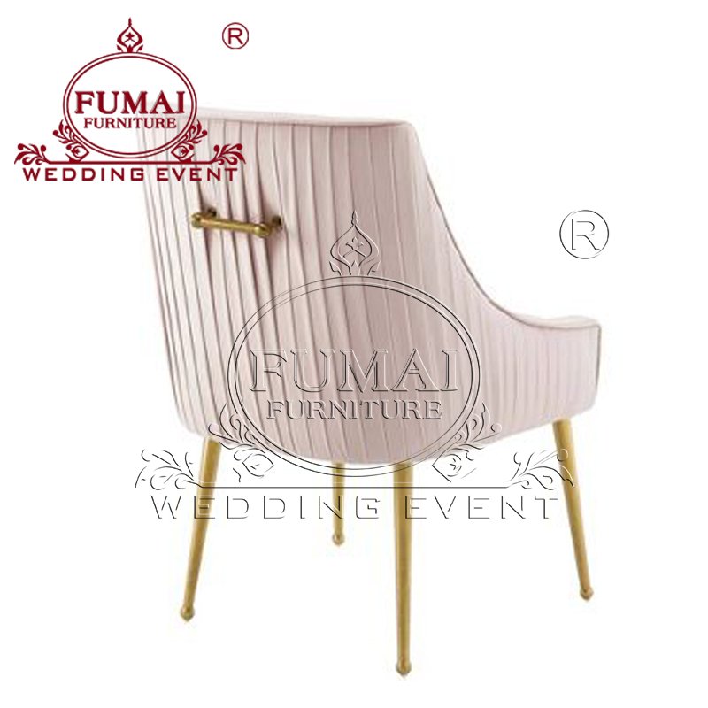 Velvet Dining Chair Silver Modern Metal Chrome Leg White Velvet Banquet Event Hall Dining Chair