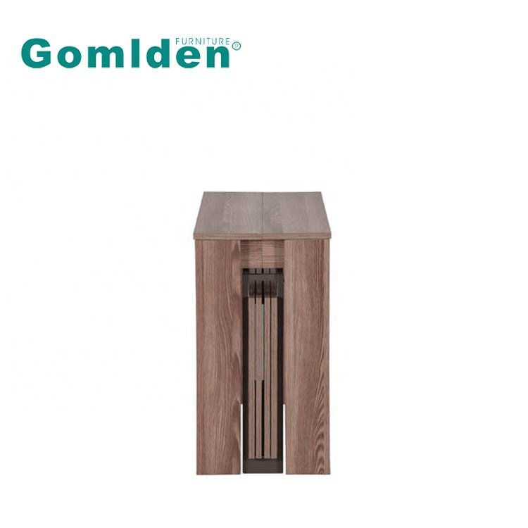 Modern Wooden Extendable Console Table for Kitchen Dining Room Bedroom Bathroom or Apartment Versatile Home Furniture