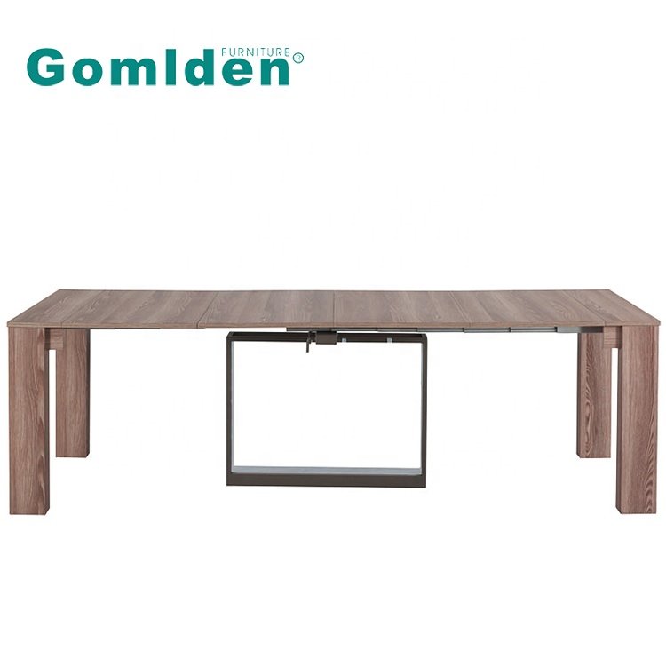 Modern Wooden Extendable Console Table for Kitchen Dining Room Bedroom Bathroom or Apartment Versatile Home Furniture