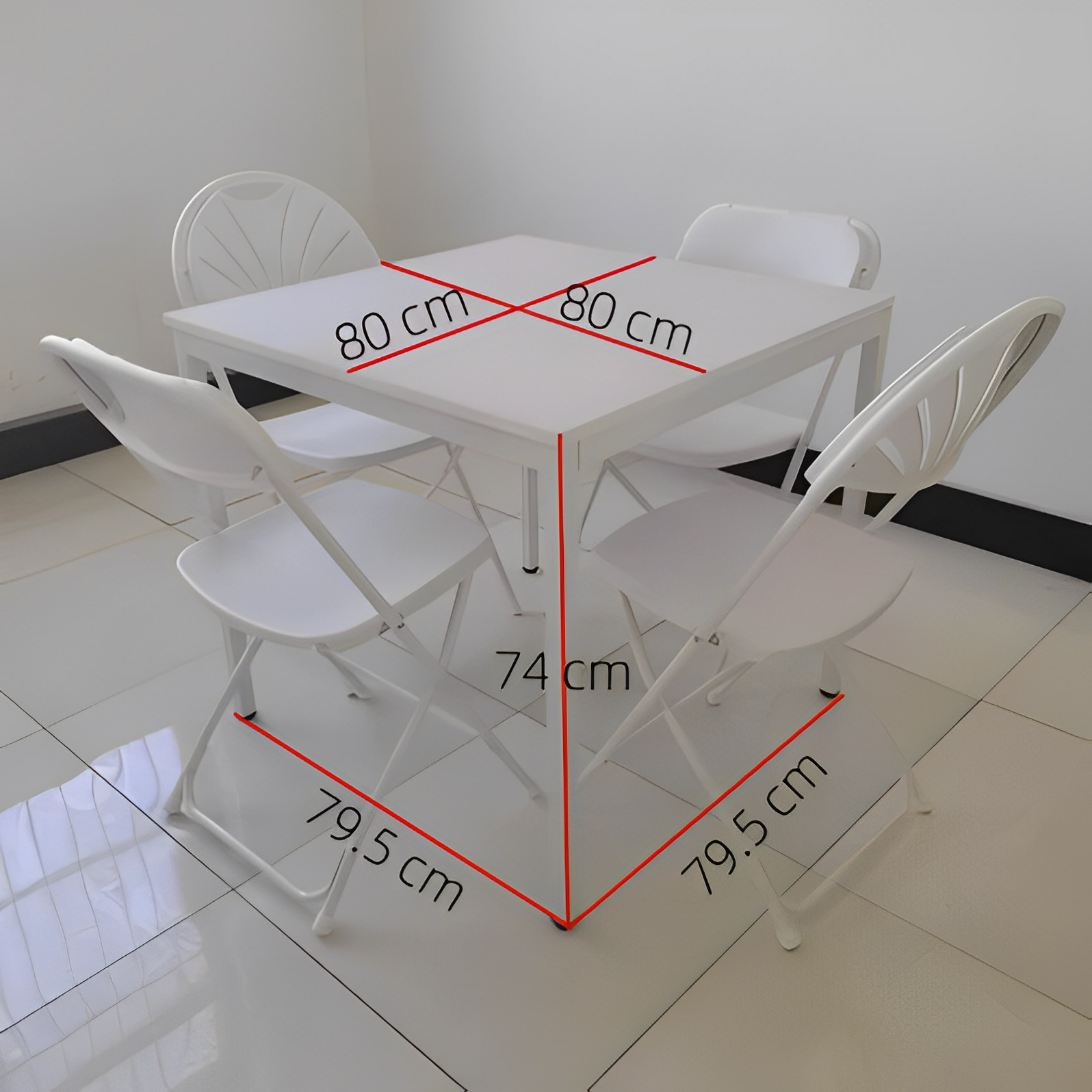 High quality new design wholesale cheap steel tube outdoor wedding plastic white dining table and chair set