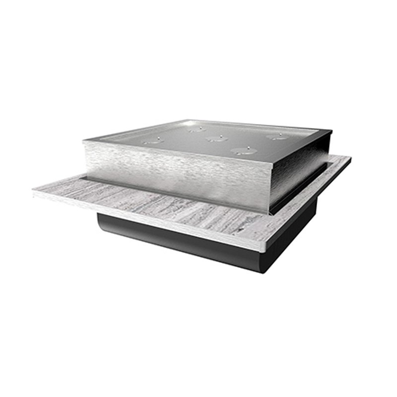 Foshan Furniture Supplier's Modern Silver Banquet Turntable Table Stainless Steel Folding round Design for Hotels Dining Halls