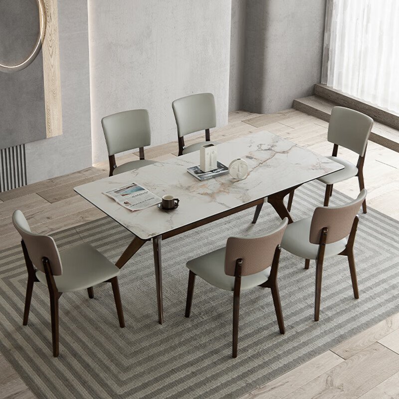 Dining table set 8 chairs Dining Room furniture Dining Room set Modern, dining table rectangular modern, dining room set