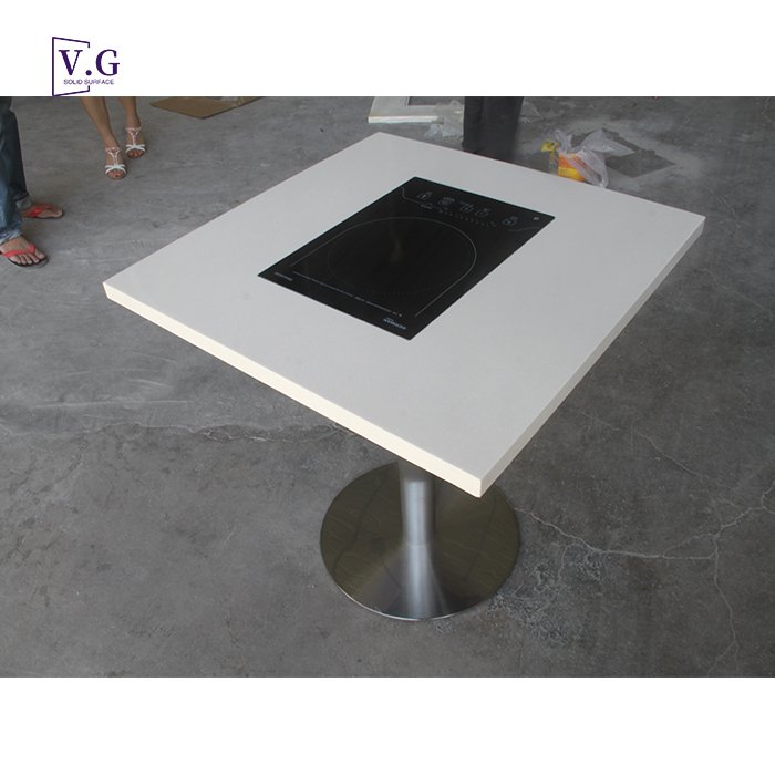 wholesale restaurant tables custom made stone korean bbq tables for restaurant commercial restaurant table and chairs