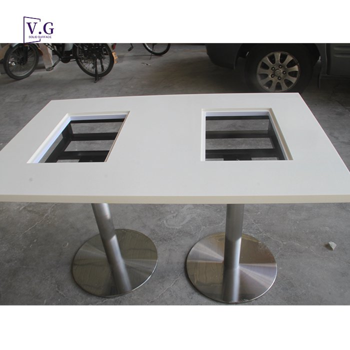 wholesale restaurant tables custom made stone korean bbq tables for restaurant commercial restaurant table and chairs