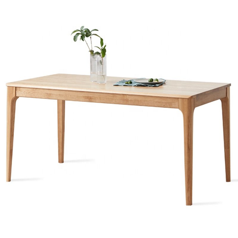 Factory directly wholesale Wooden Dining Room Furniture Cheap modern wood dining table white color