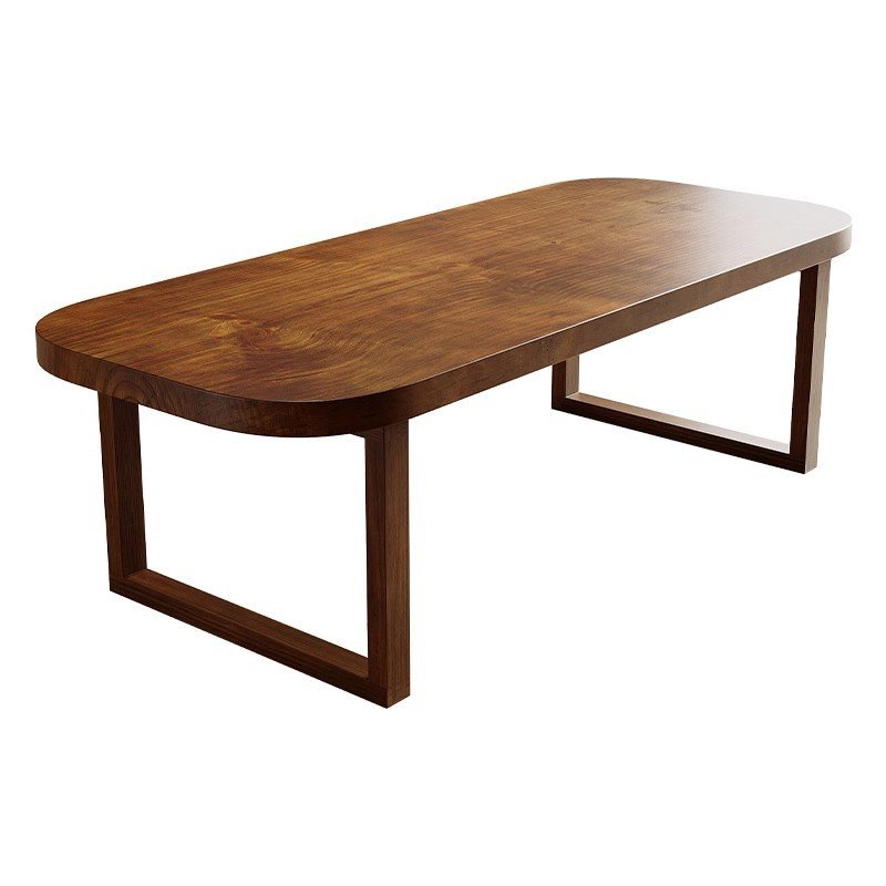 High Quality Wooden Dining Table Set Epoxy South American Walnut Solid Wood Table Unique Dining Table
