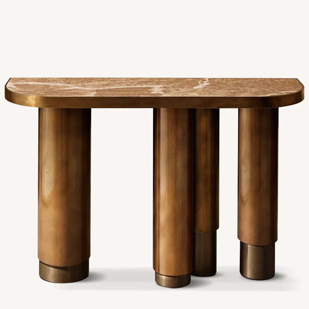 Customization Home Furniture Stainless Steel Dining Table American Modern Luxury Marble Dining Tables