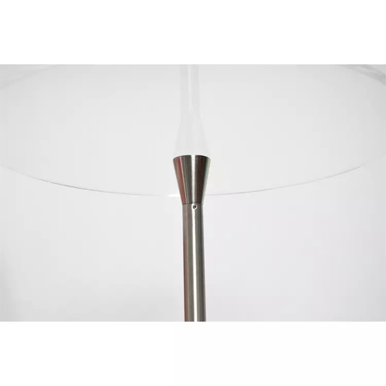 Simple and Modern Style Acrylic Side Table with a Metal Base for Living Room Clear Acrylic Table Coffee Table