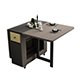 Luxury Postmodern Rock Kitchen Table Simple Multifunctional Folding Dining Chair Set Modern Office Workstation Furniture