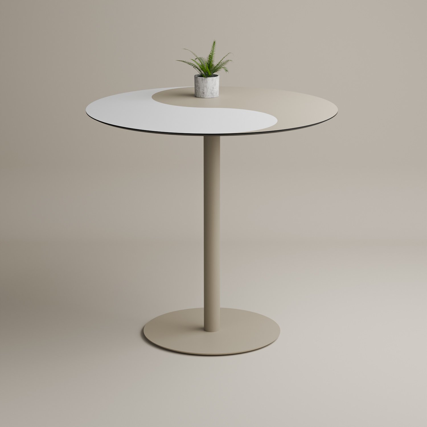 DEBO hpl table top restaurant table top Customizable patchwork colors 6/8/10mm