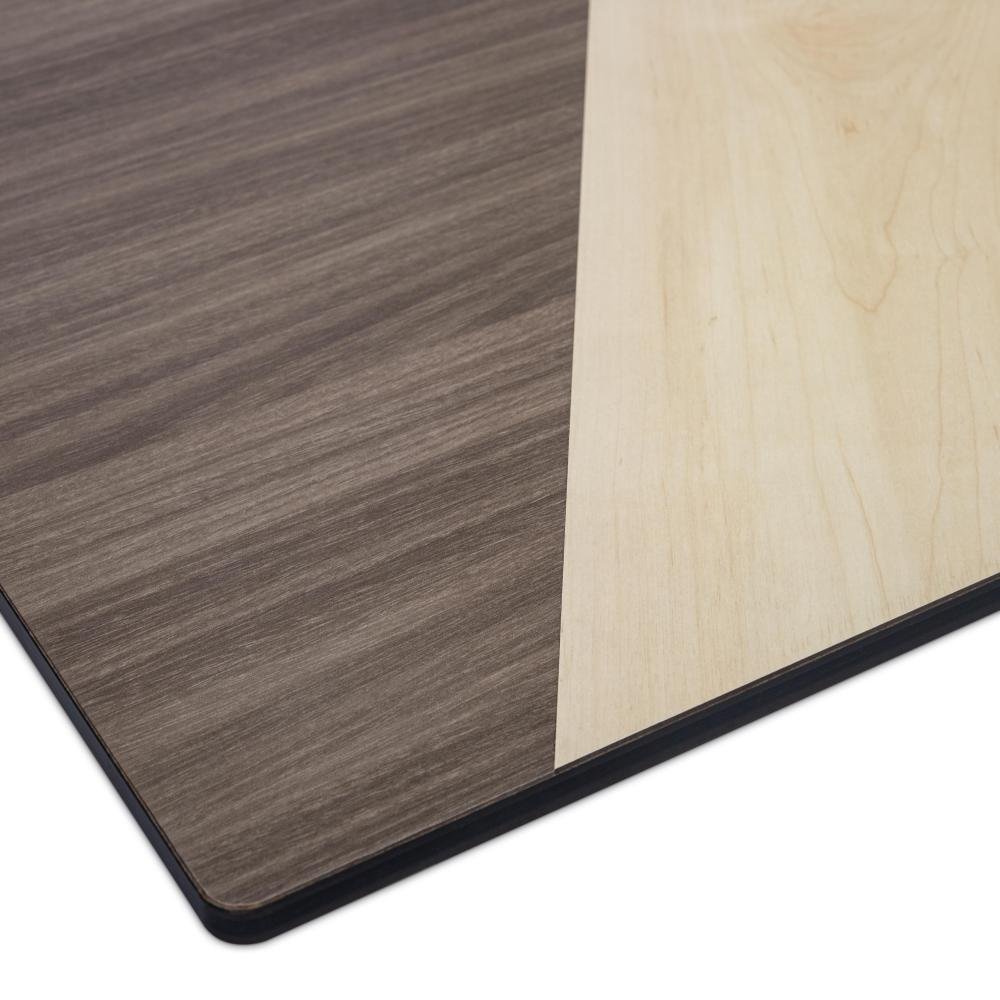 DEBO hpl table top restaurant table top Customizable patchwork colors 6/8/10mm