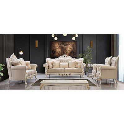 Best Luxury LIILA solid wooden sofa with high quality material and handmade quality for your living room
