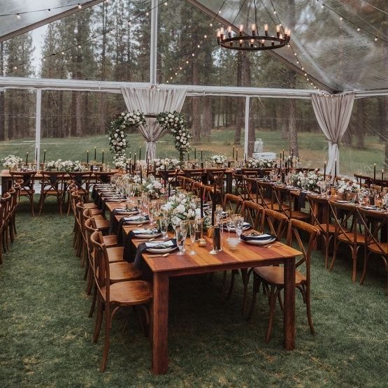 Hotel Furniture Long Wood Top Dinner Dining Wooden Party Folding Outdoor Event Wedding Banquet Table
