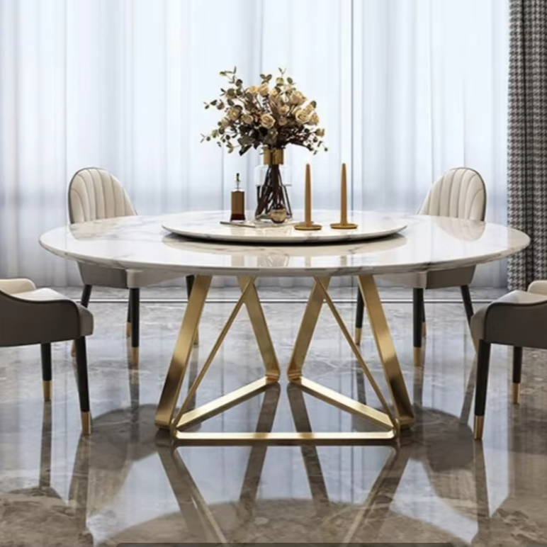 Wedding White Stainless Steel Dining Rose Gold Table wedding rent dining table for events