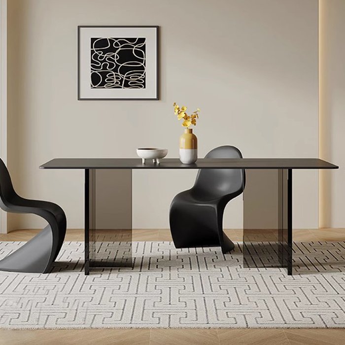Hotel Restaurant Banquet Table Living Room Furniture Rock Plate Dining Table