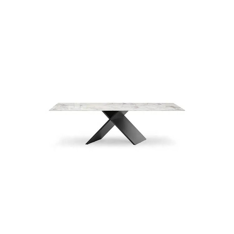 modern designs space saving luxury expanding dining table set