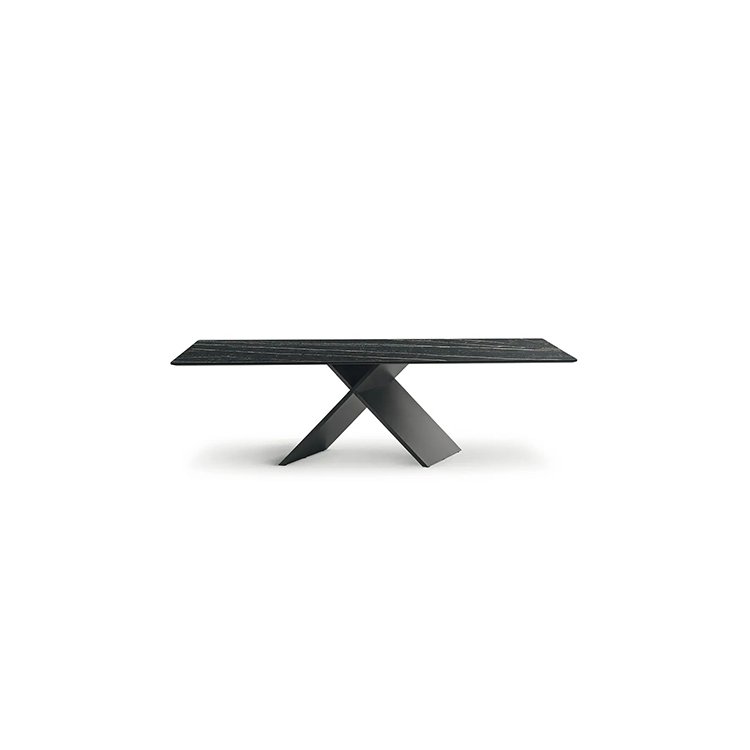 modern designs space saving luxury expanding dining table set