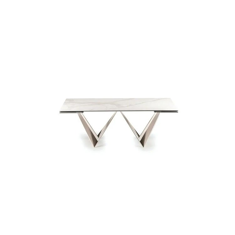 space saving white black ceramic kitchen dining table for 6 with chairs