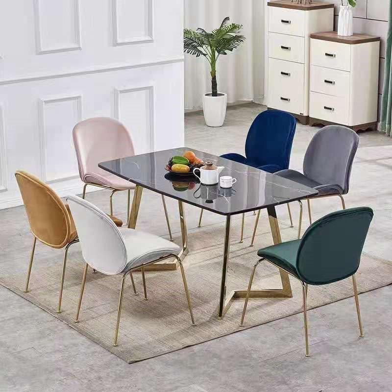 modern nordic luxury dining table round and square marble dinning table set dinning room tables