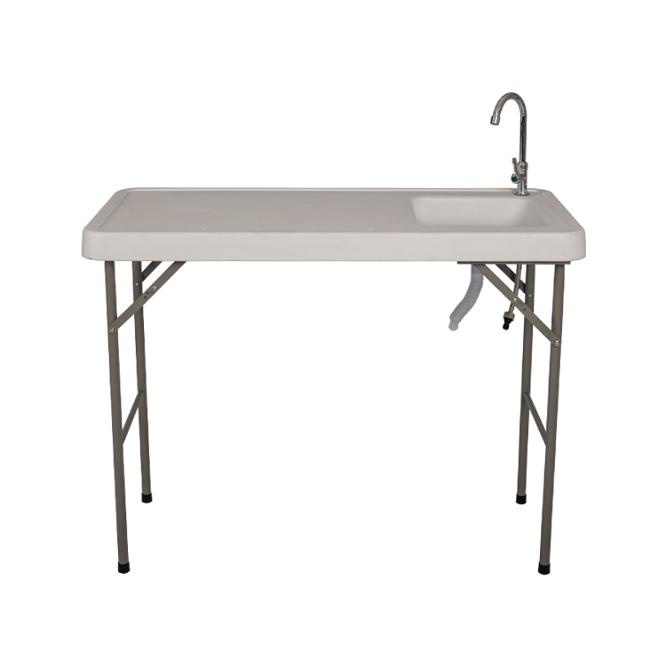 Hot Selling Plastic Foldable Fish Cleaning Table For Party And Events