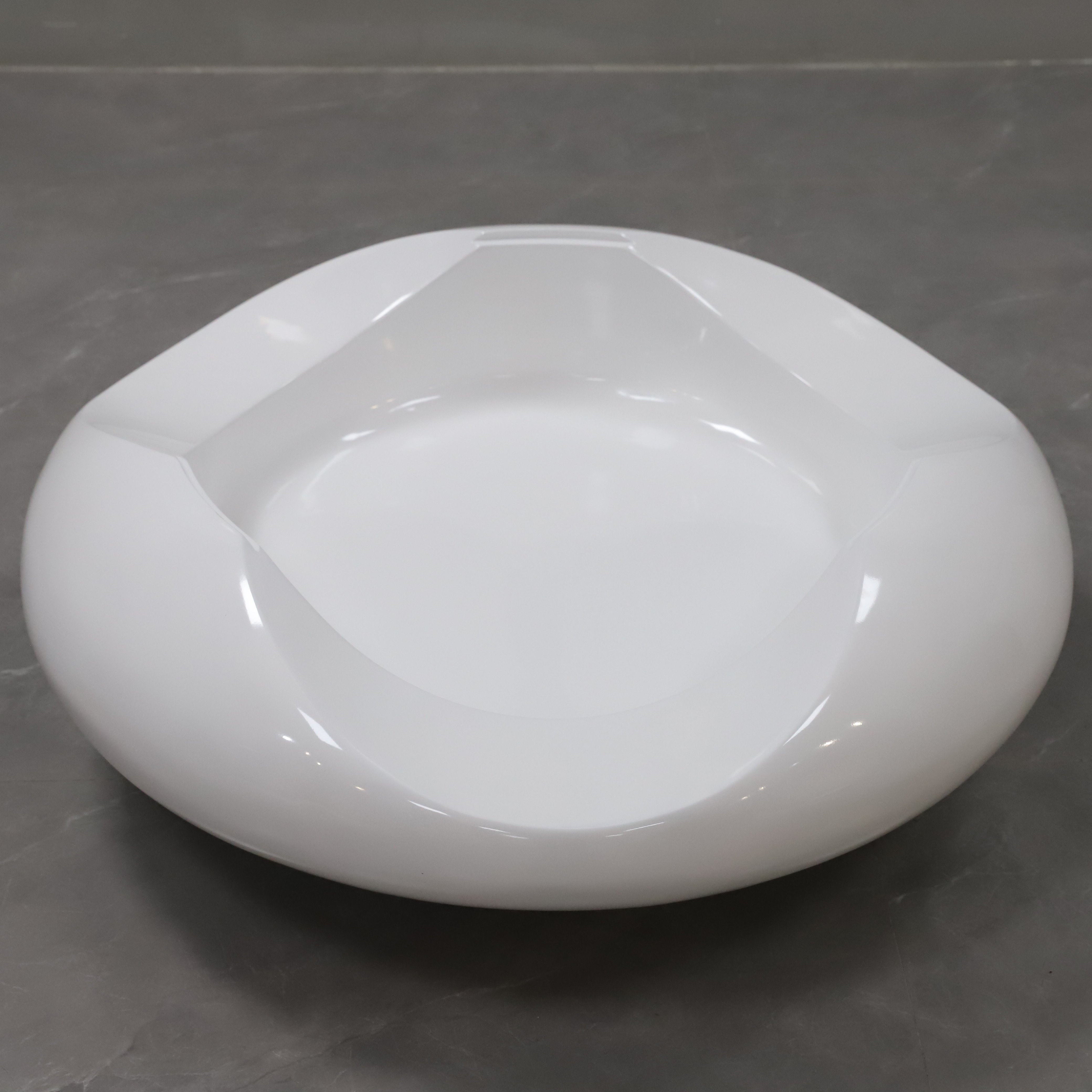 Modern Fiberglass coffee table round nesting coffee tables