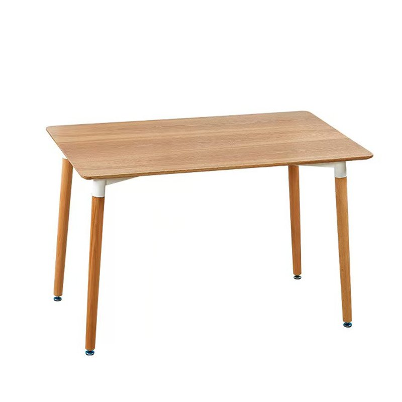 Wooden Rectangular Table Nordic Modern Dining Table Negotiating Table for Living Room Office Apartment Use
