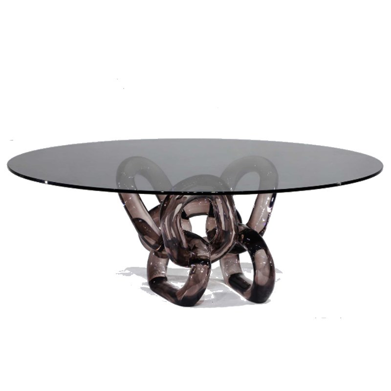Customized Furniture Fashion simple Round Coffee Table Restaurant Circle Coffee Table