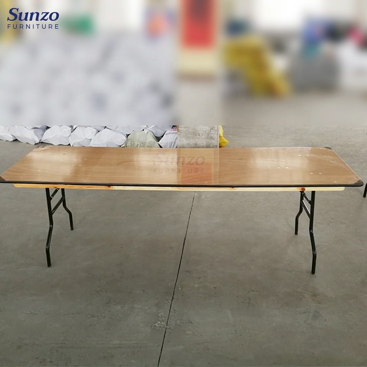Restaurant Wedding Rectangular Banquet Folding Table