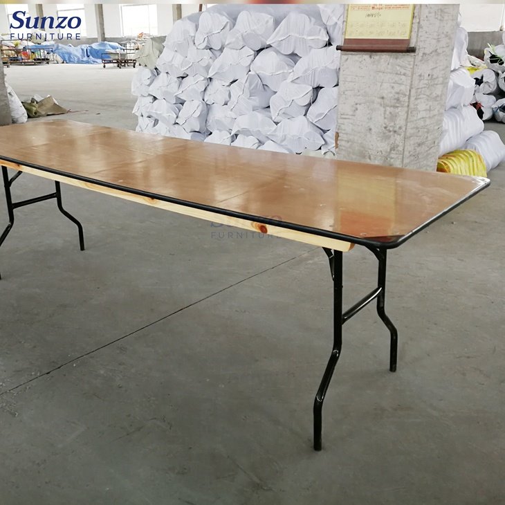 Restaurant Wedding Rectangular Banquet Folding Table