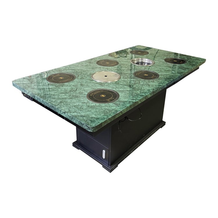 Yawei Dining Table Customized Barbecue Table Commercial Hotpot Table