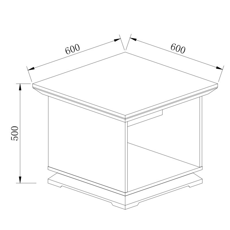 Office Reception Coffee Table Square Wood Coffee Table Melamine Office Furniture Smart Coffee Table
