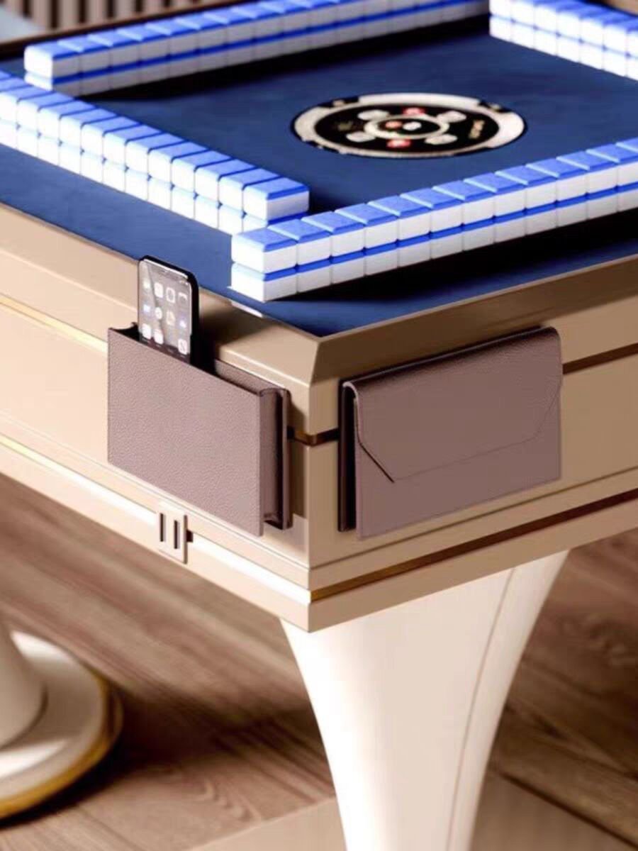 High end Mahjong Machine Fully Automatic Home Electric Silent Mahjong Table Light Luxury High end Mahjong Table