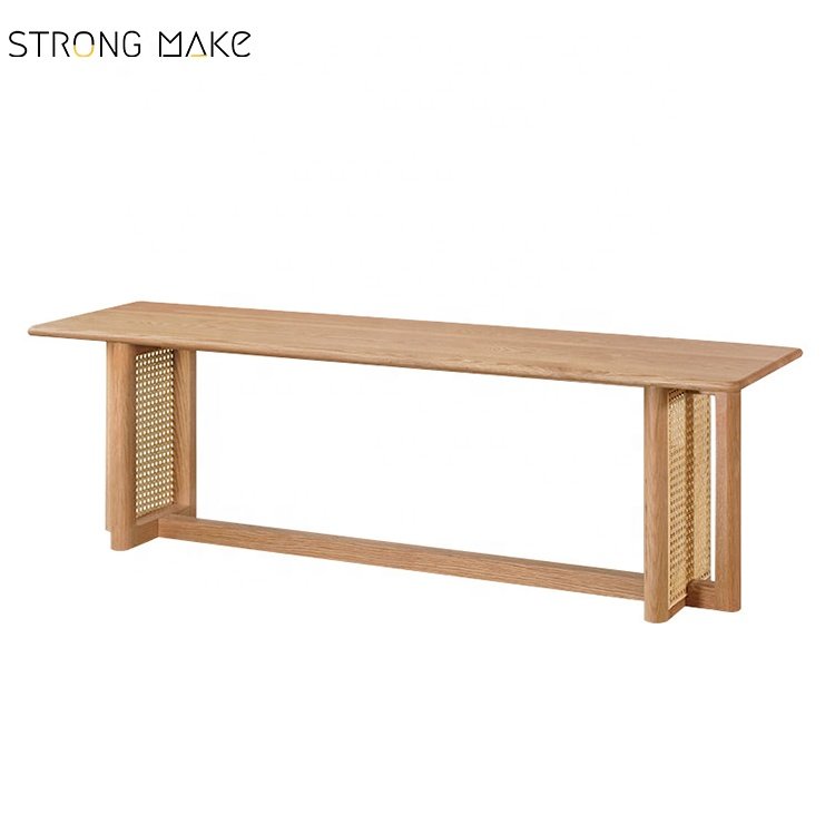 Japanese Furniture Classic Luxury Solid Wood Rectangle Home Furniture Modern Restaurant Furniture Dining Tables