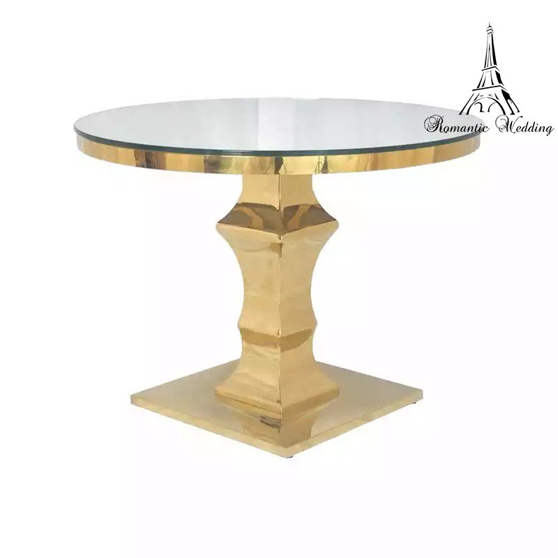 New Round Decorations Table Marriage Wedding And Event Gold Cake Table