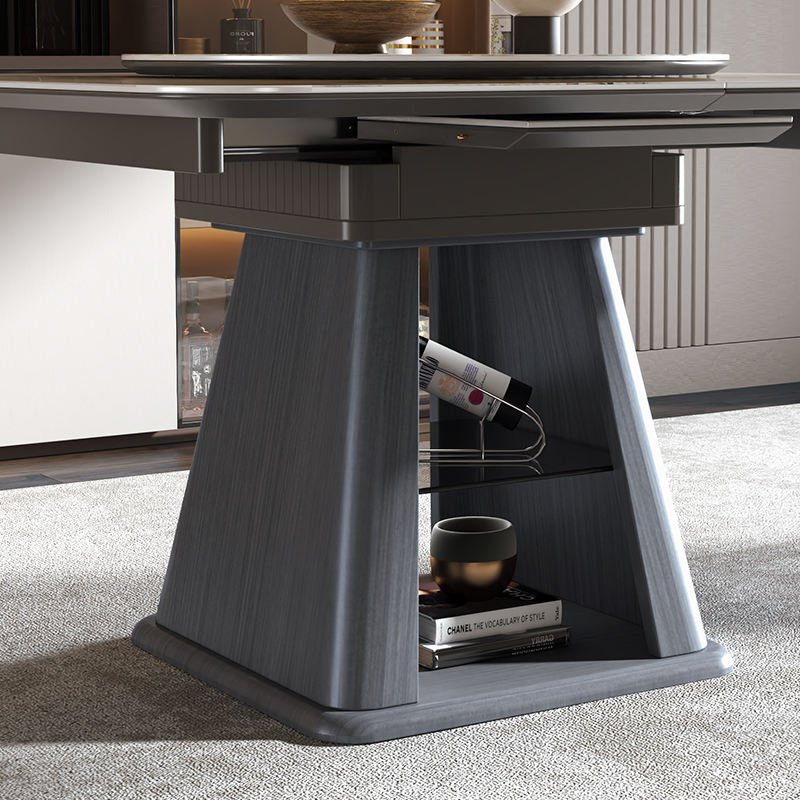 High quality Italian style home small apartment nordic dining table multifunctional Dining Table Sintered Stone For Dining
