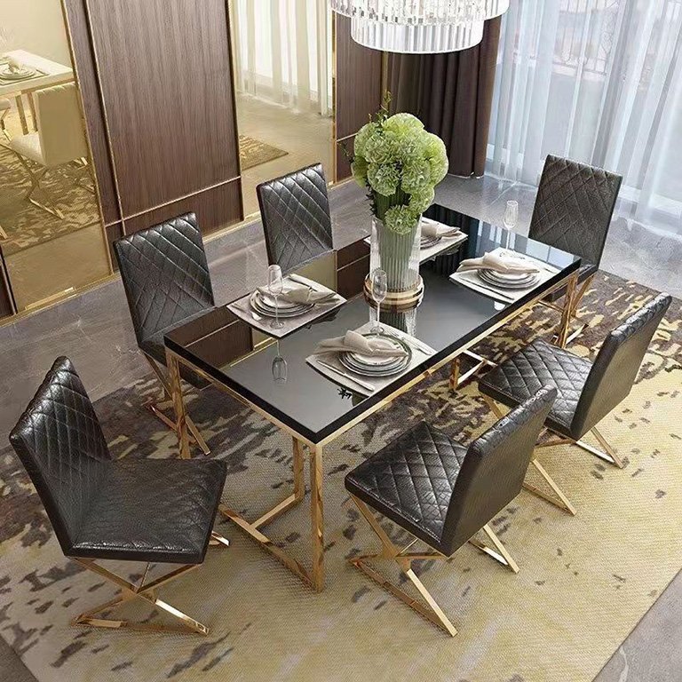 High Quality Wedding Restaurant Hotel Banquet Round Glass Dining Table for Event