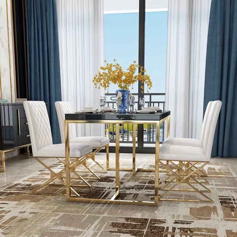 High Quality Wedding Restaurant Hotel Banquet Round Glass Dining Table for Event