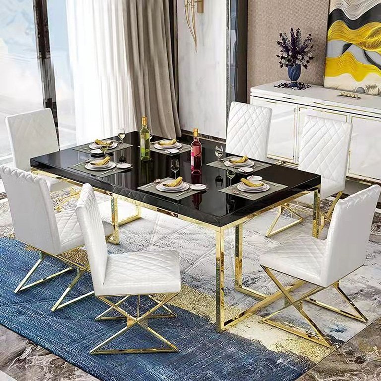 High Quality Wedding Restaurant Hotel Banquet Round Glass Dining Table for Event