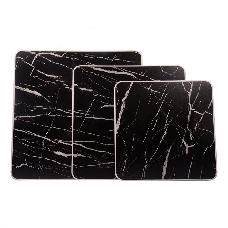 Modern Restaurant Furniture Minimalist Household Marble MDF Kitchen Table
