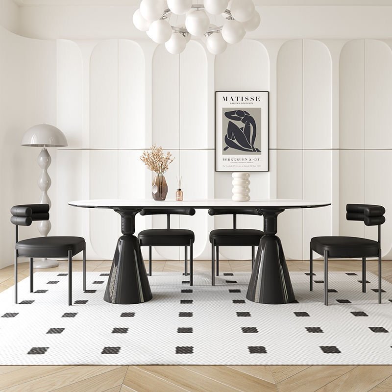 Living room furniture marble stone restaurant marble dining table marble modern luxury dining table set dining tables