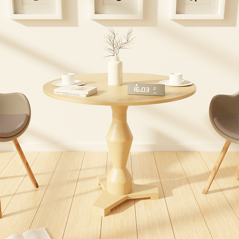 Mrs Woods Unique Design Modern Luxury Furniture Full Oak Material High Quality Dining Table Round