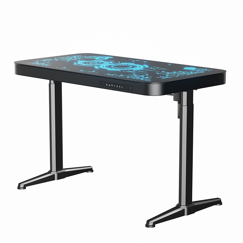High-end design desk monitor lift height adjustable desk table stand lift for Office and Home