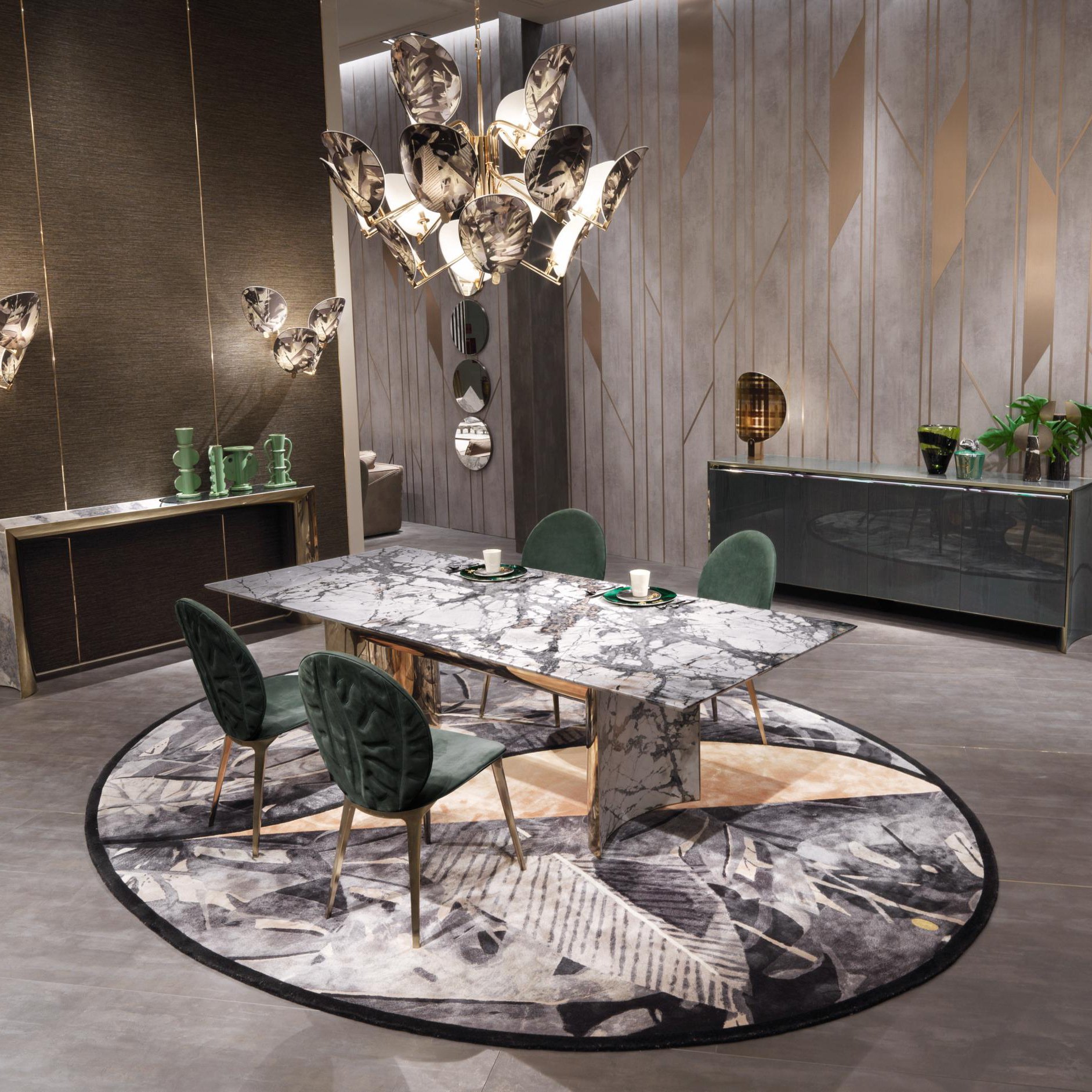 Modern Luxury White Marble Dining Table Set Solid Turkey Invisible Stone for Home Office Hotel Restaurant or Bar Furniture