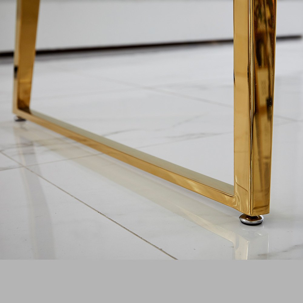 Modern minimalist home small apartment designer marble table marble top dining table