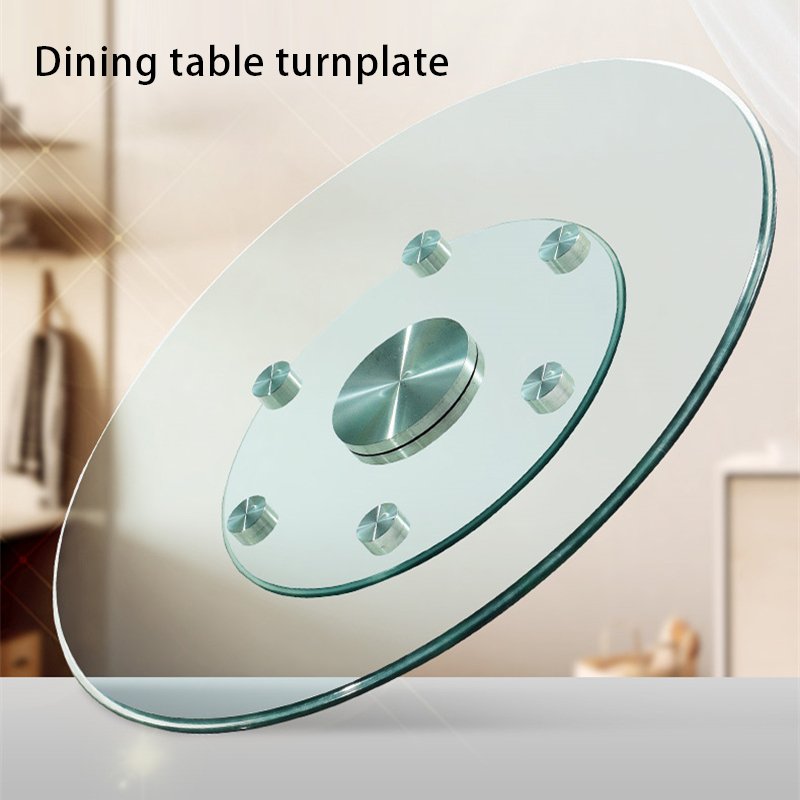 Dining table glass turntable round table tempered glass rotary rotary table