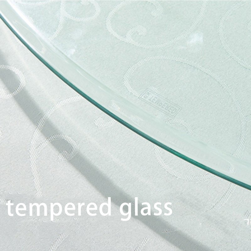 Dining table glass turntable round table tempered glass rotary rotary table
