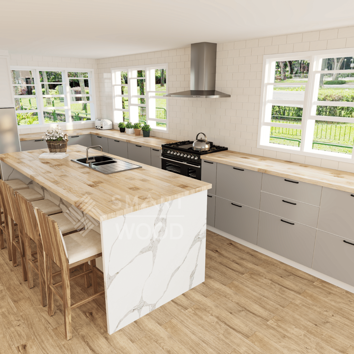 Factory Price 18mm bamboo Wood Furniture wooden board 1220x2440 Furniture Wood Suitable For indoor space