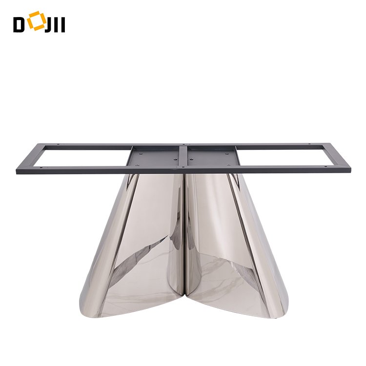 High Loading Ability Factory Price Marble Kitchen Board Upholstered Furniture Home Deco Metal Black Gloss Dinning Table